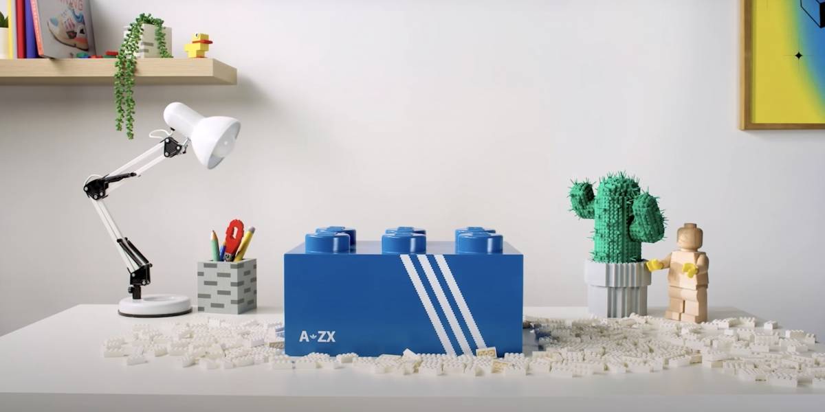 Adidas lanzará una zapatilla hecha en colaboración con LEGO