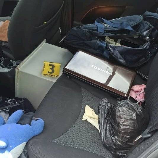 Objetos sustraídos de la casa en Ambato