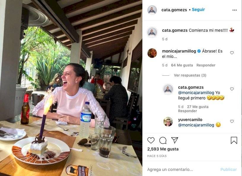 Captura de pantalla Instagram