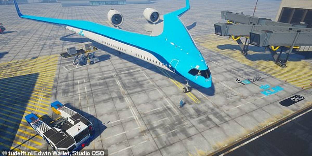 El Flying V, un avión menos contaminante, realizó su vuelo de prueba