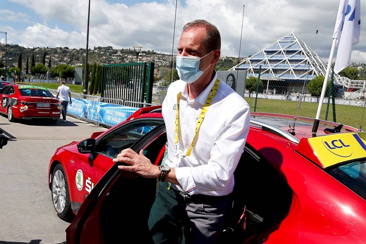El director del Tour de Francia, Christian Prudhomme, dio positivo en la prueba del coronavirus COVID-19, confirmaron los organizadores el 8 de septiembre de 2020