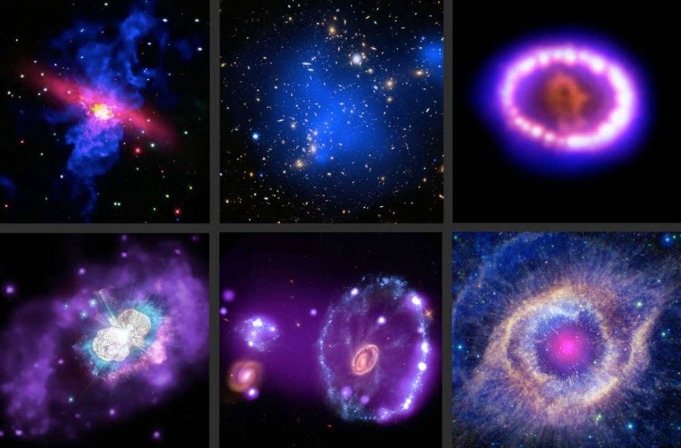 Imágenes del Observatorio Chandra, de la NASA.