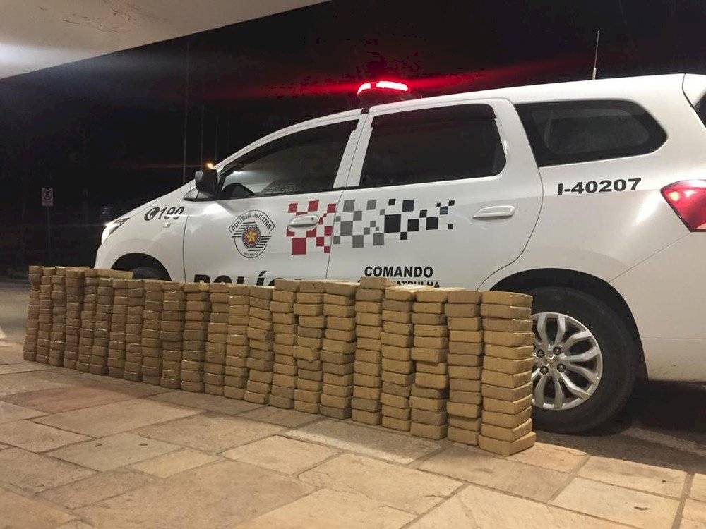 Helicóptero cocaína interior de São Paulo