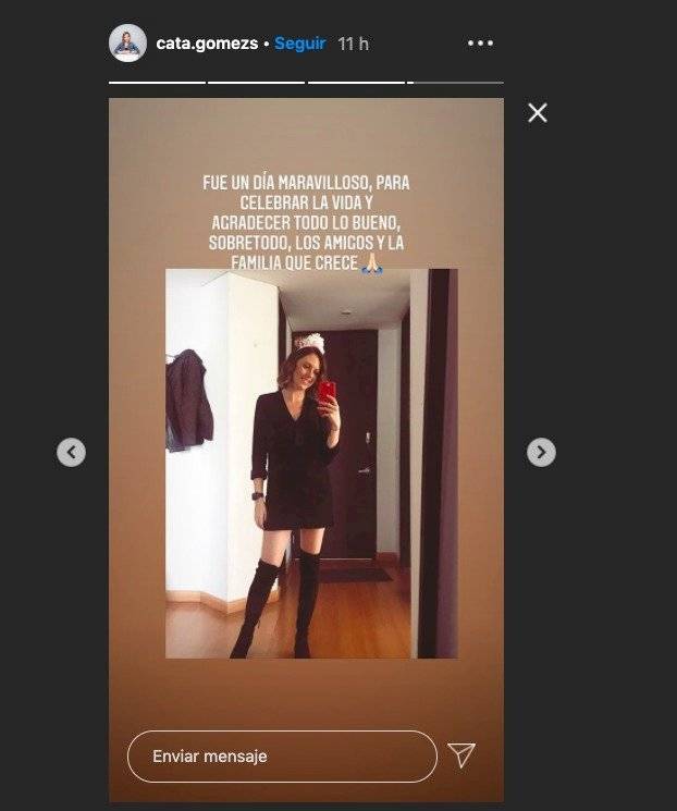 Captura de pantalla Instagram