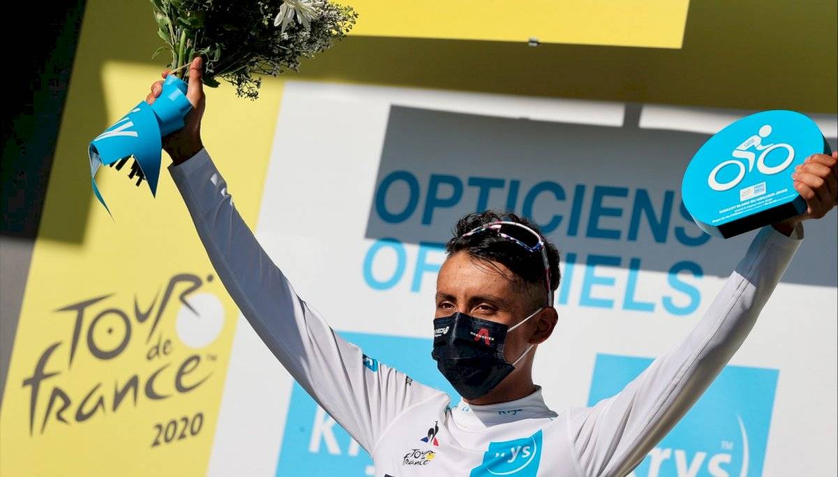 Egan Bernal en el Tour de Francia 2020