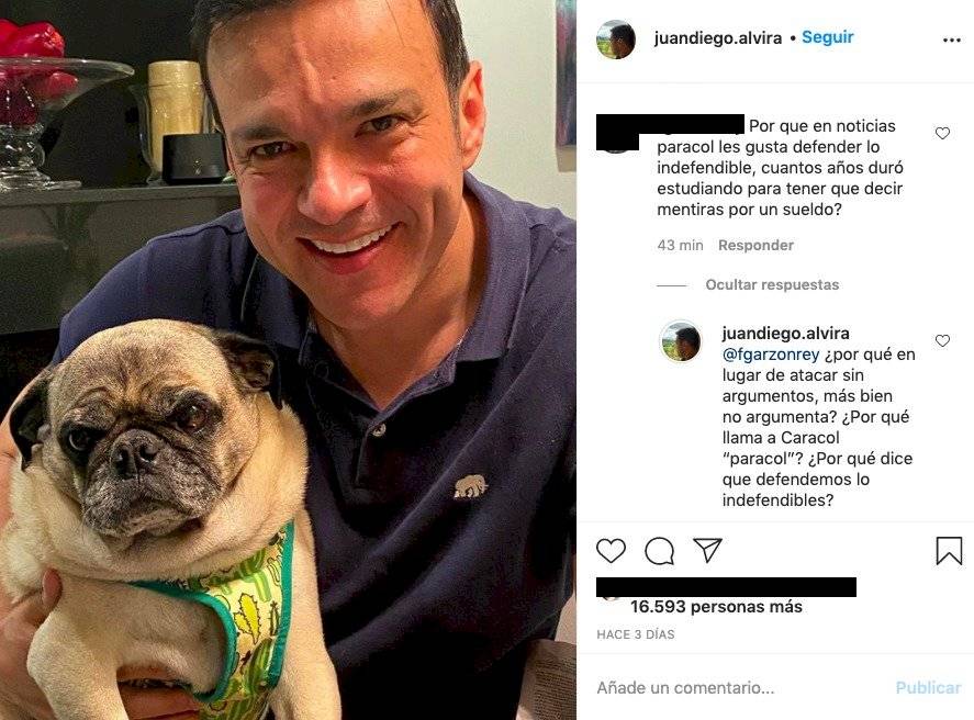 Captura de pantalla Instagram