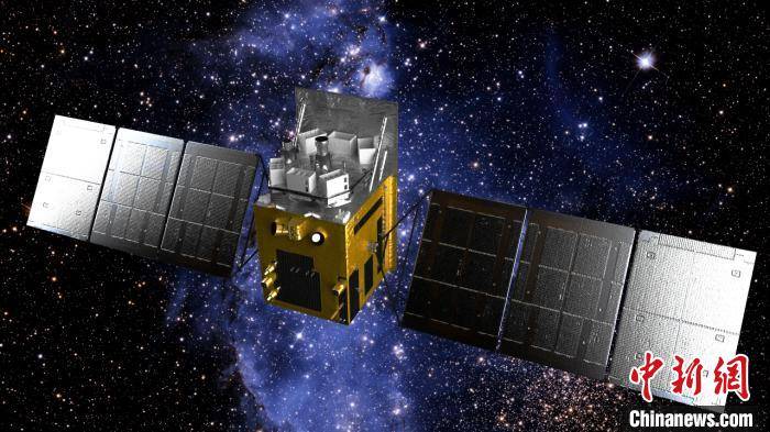  El satélite chino que detectó el campo magnético. 