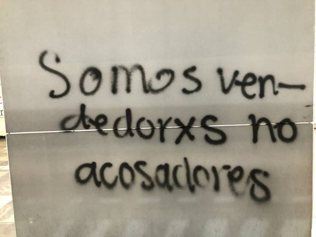Daños en la estación Chabacano del Metro