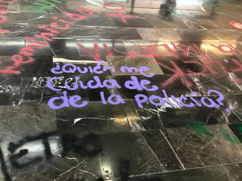 Daños en la estación Chabacano del Metro
