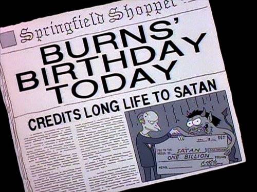 Los Simpsons: El Señor Burns está de cumpleaños y este es el regalo de FOX