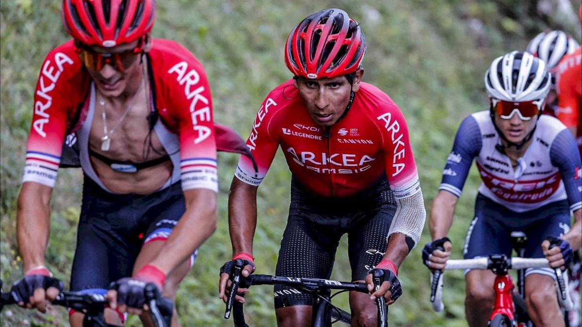 Nairo Quintana sobre sus heridas en el Tour de Francia
