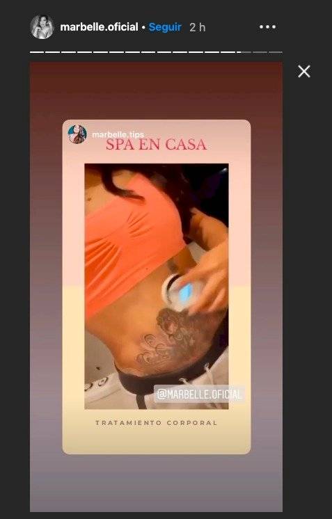 Captura de pantalla Instagram