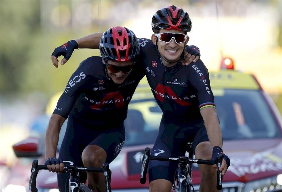 Richad Carapaz es el “líder de la montaña”