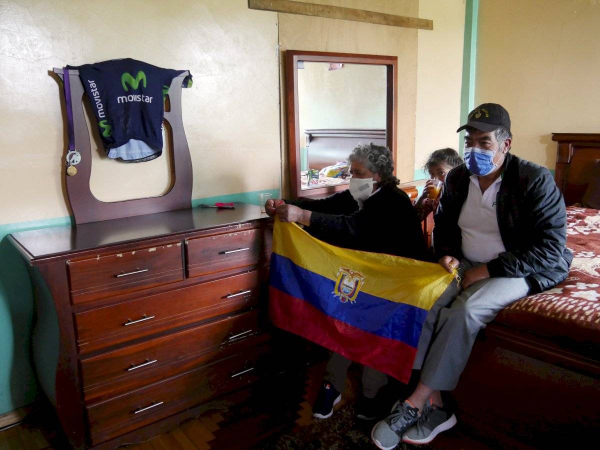 Familia de Richard Carapaz