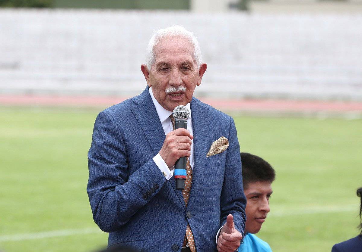 Héctor Cueva, fundador de Olimpiadas Especiales Héctor Cueva, fundador de Olimpiadas Especiales