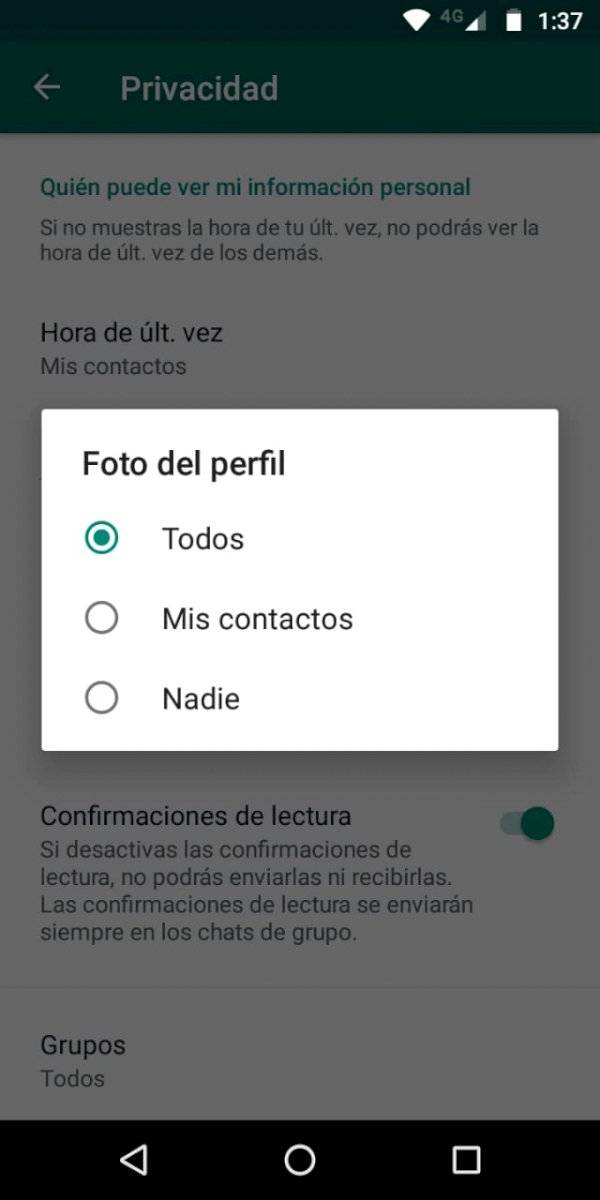 Foto de perfil