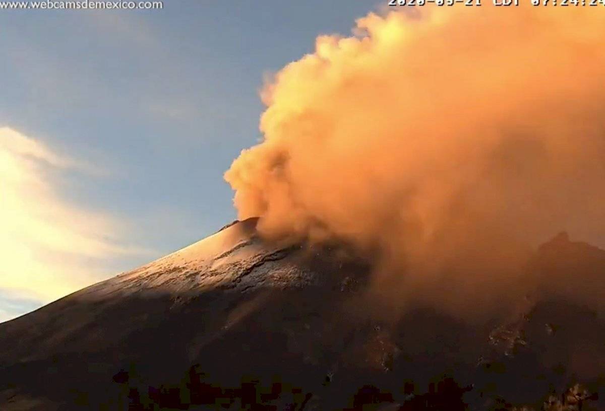 Popocatépetl septiembre 2020