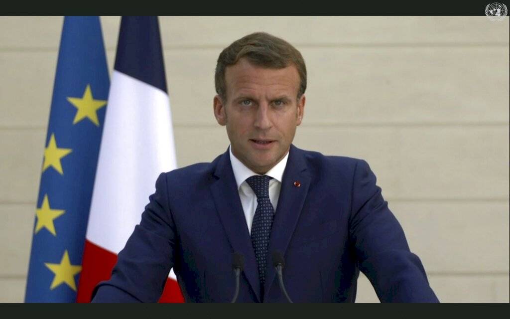 Emmanuel Macron, presidente de Francia