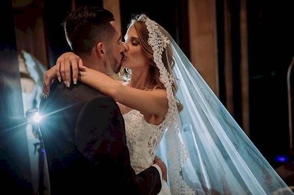 Gala Caldirola y Mauricio Isla