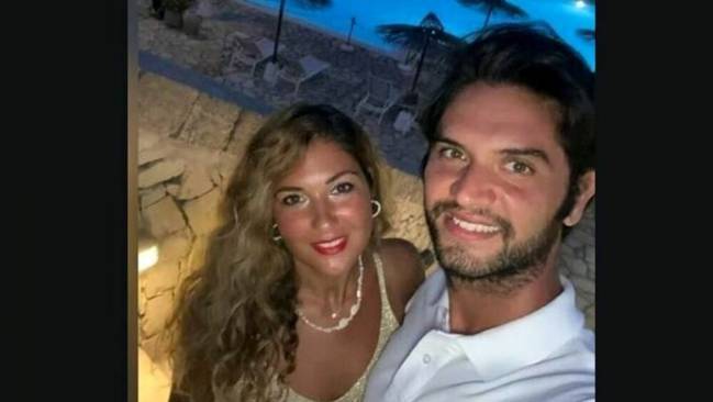 Daniele De Santis y su novia, Eleonora Manta Daniele De Santis y su novia, Eleonora Manta