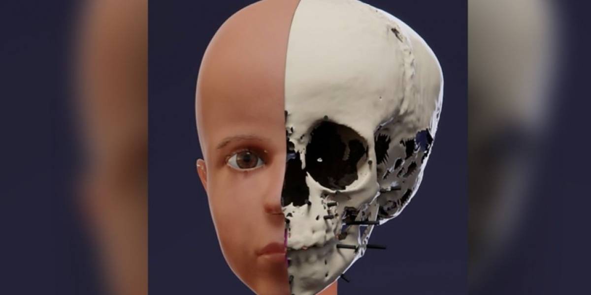 Científicos recrean cómo era el rostro de un niño egipcio a partir de su cuerpo momificado