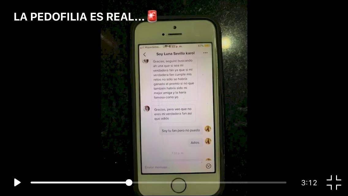 Red de pedofilia