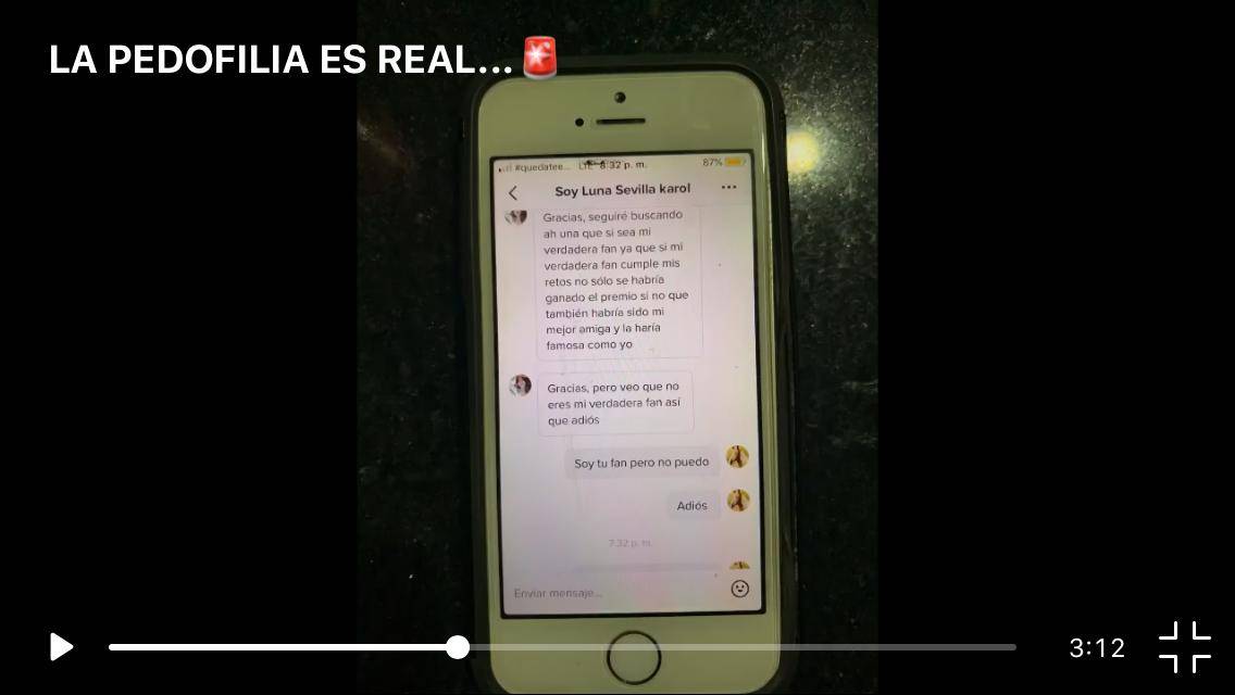 Red de pedofilia