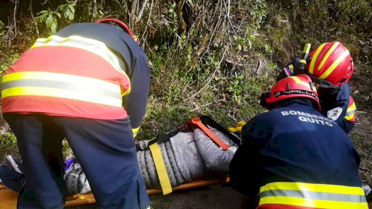 Persona herida en siniestro de tránsito