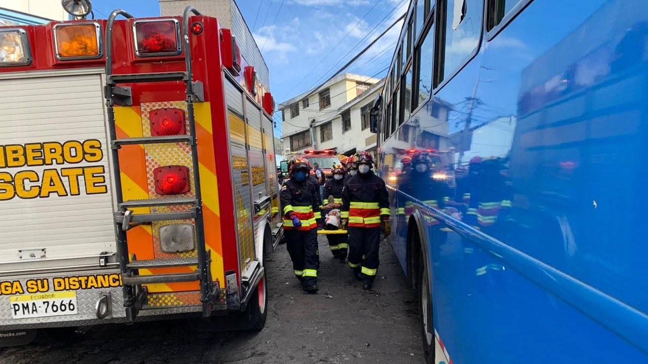 Asistencia a la persona afectada en el accidente