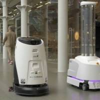 Robots de limpieza de última generación realizan debut impecable en Londres