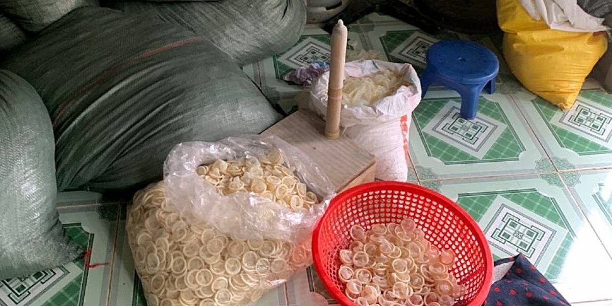 Confiscan 345.000 condones usados para revender en Vietnam | Metro Ecuador