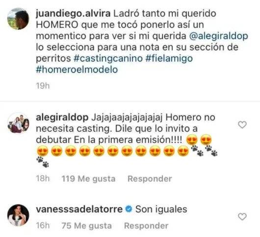 Captura de pantalla Instagram