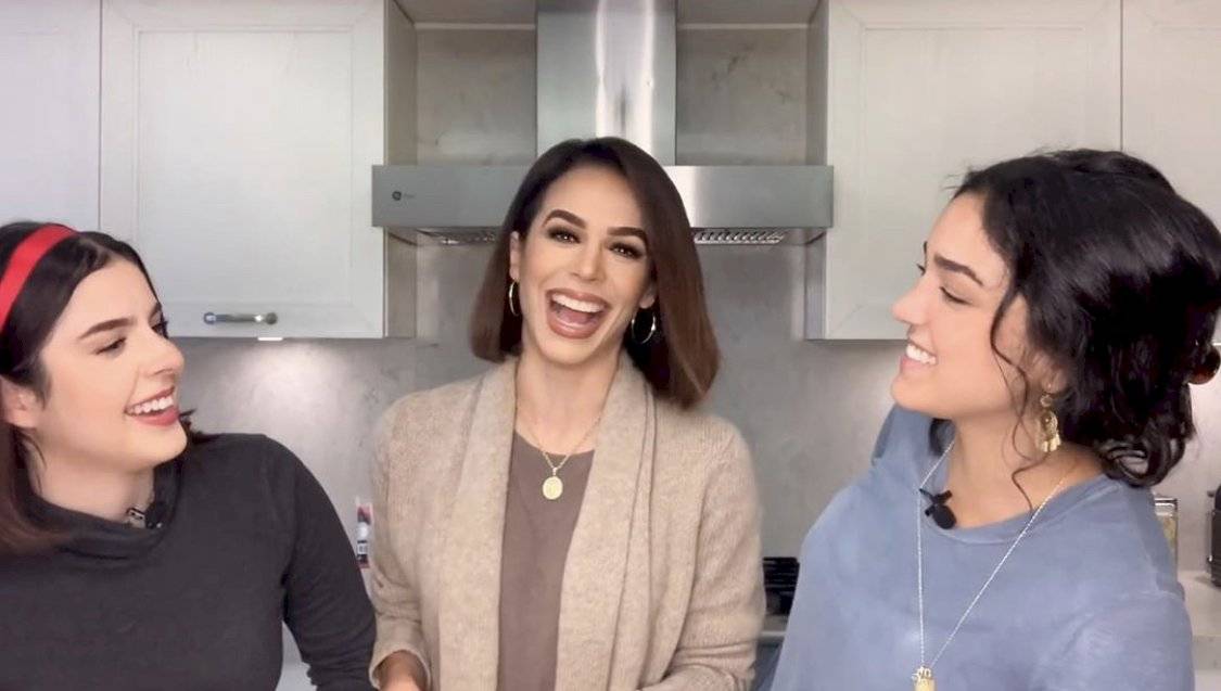 Biby Gaytán aparece junto a sus hijas con cabello corto y le llueven los piropos