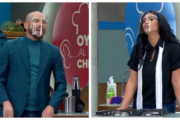 "¿Estás pololeando con Jean...?": Pamela Díaz responde incómoda pregunta en debut de "Oye al Chef"