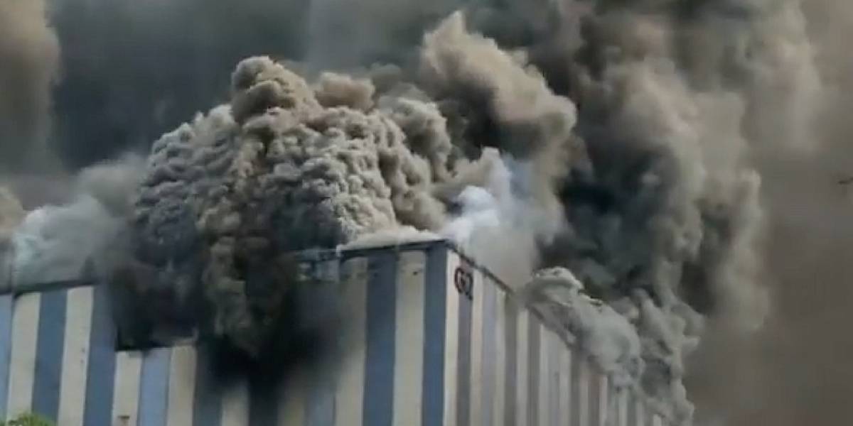 Huawei: se incendia laboratorio ubicado en Dongguan, China (video)