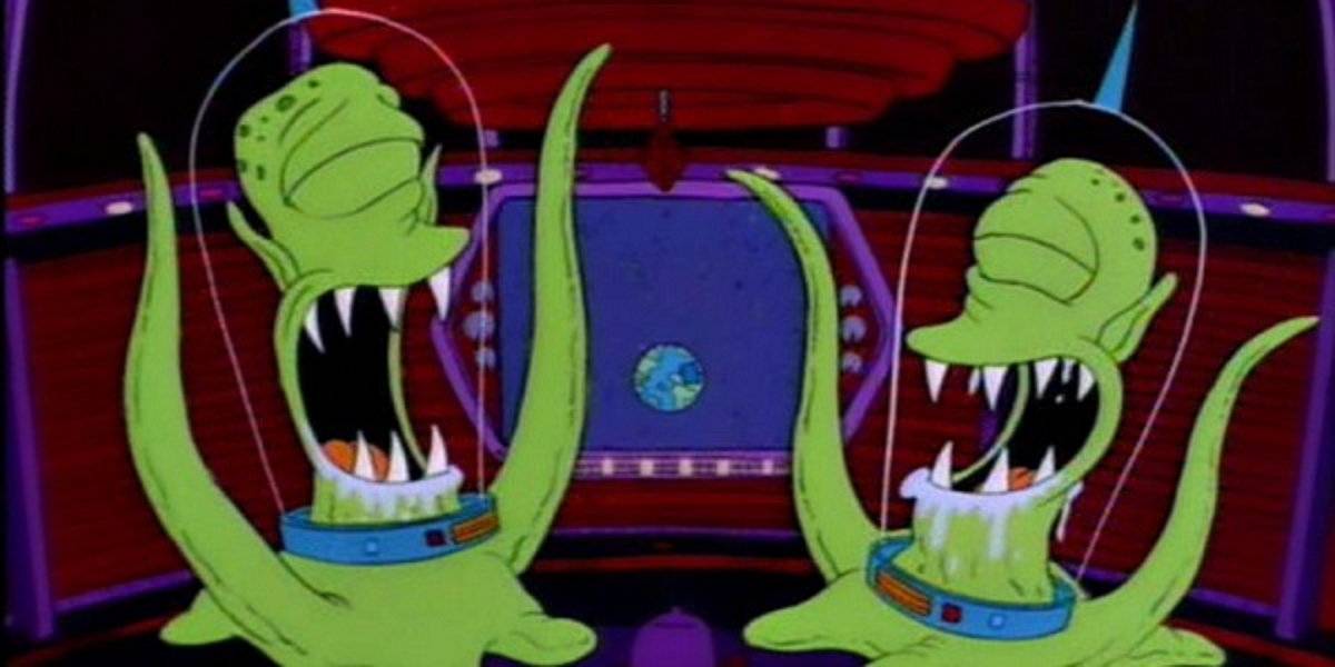 Los Simpson Kang y Kodos Los Simpson Kang y Kodos