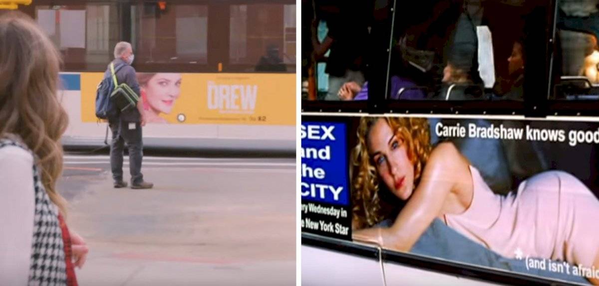 Drew Barrymore/Carrie Bradshaw