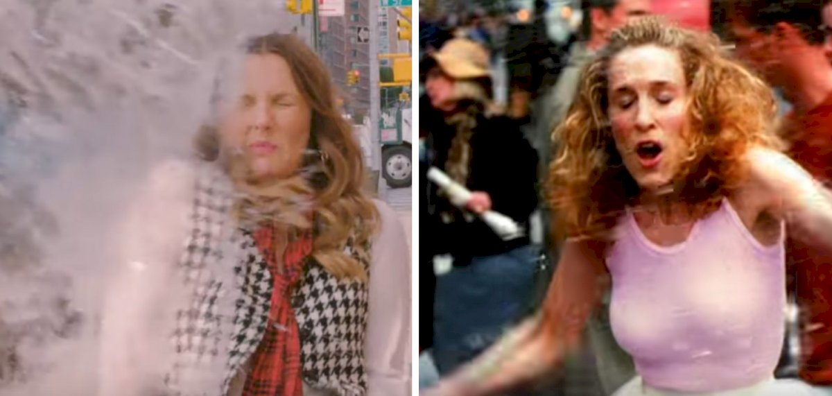 Drew Barrymore/Carrie Bradshaw