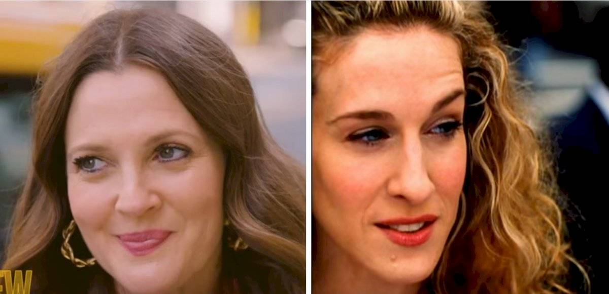 Drew Barrymore/Carrie Bradshaw