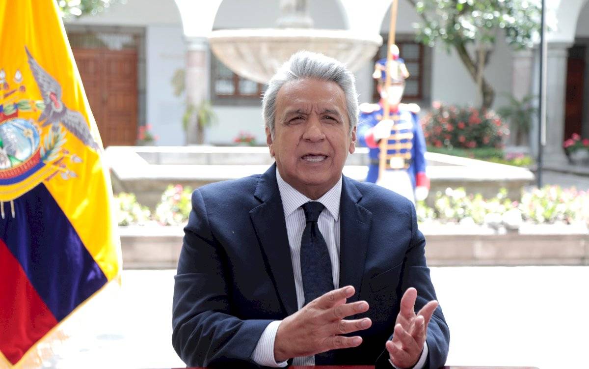 Presidente Lenín Moreno durante una intervención ante en la Asamblea de la ONU