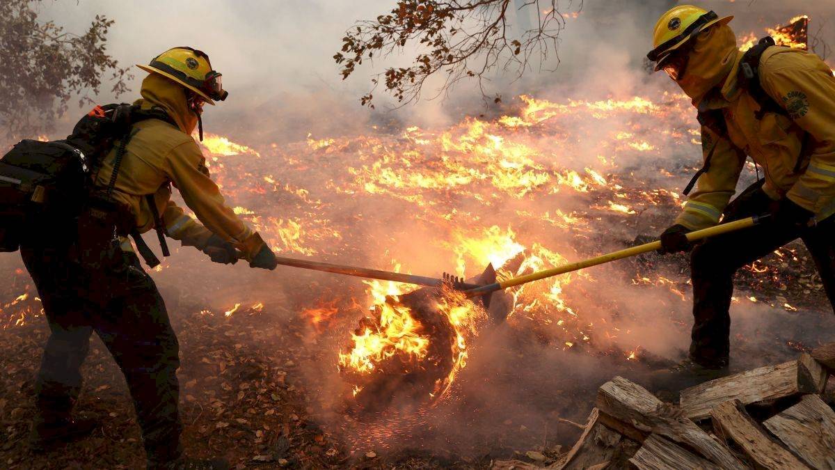 Glass Fire, el último incendio de California.