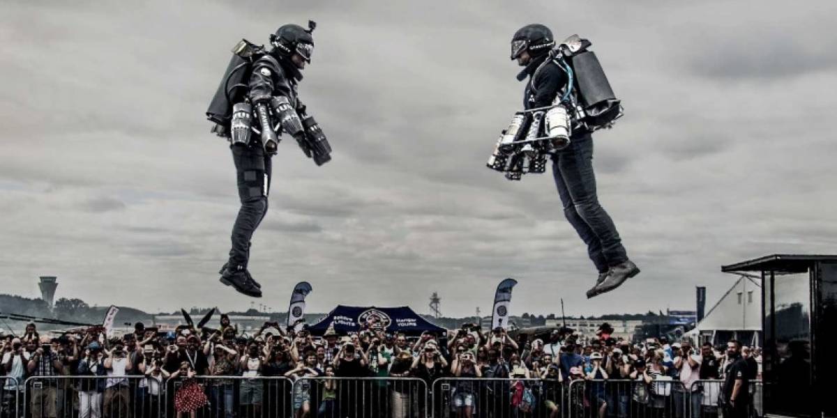Reino Unido prueba un jet suit de rescate: tendría un valor de casi 500 mil dólares