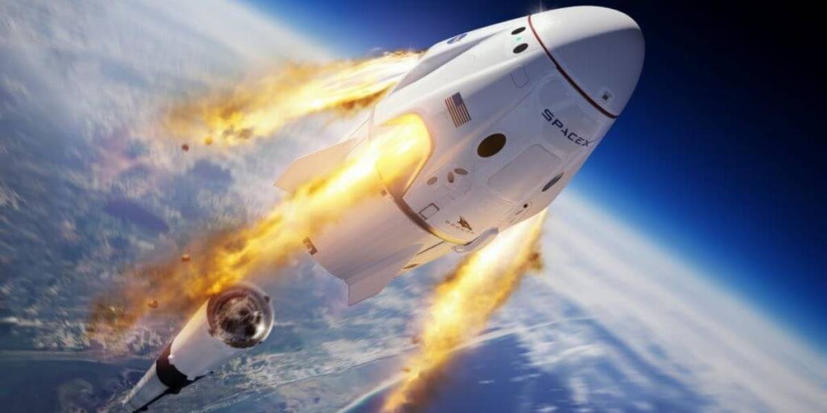 SpaceX: en el descenso a la Tierra, la nave espacial sufrió una "inesperada erosión"