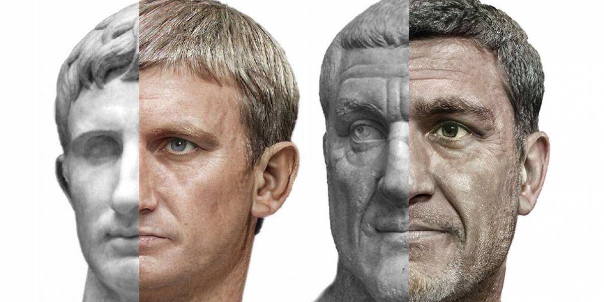 Ciencia: La Inteligencia Artificial “resucita” a 54 emperadores romanos