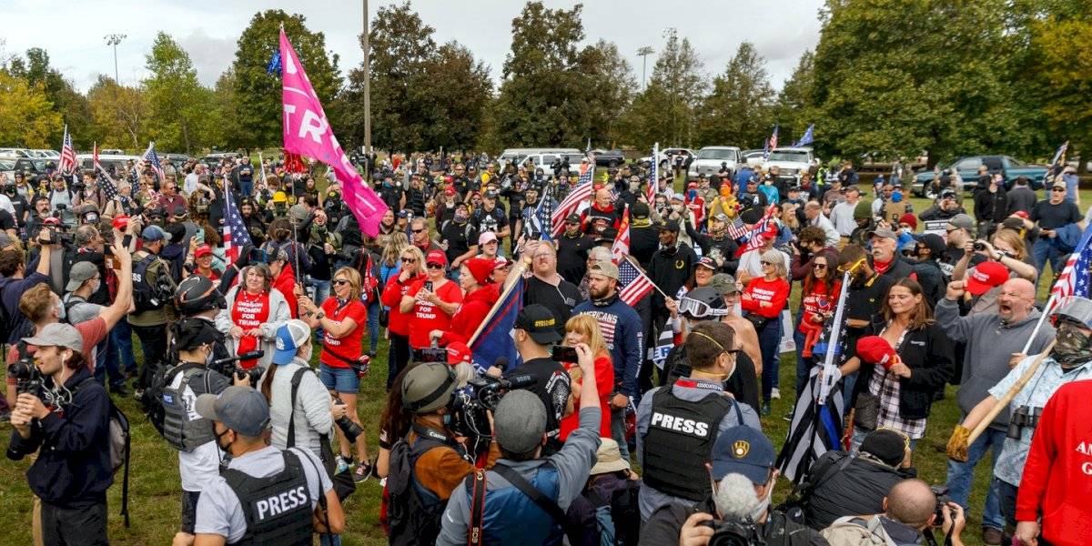 Prou boys, el grupo de extrema derecha que no condenó Trump.
