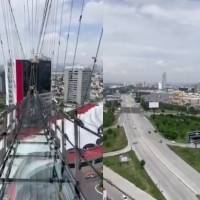 Crean puente colgante de cristal con 61 metros de altura en Puebla