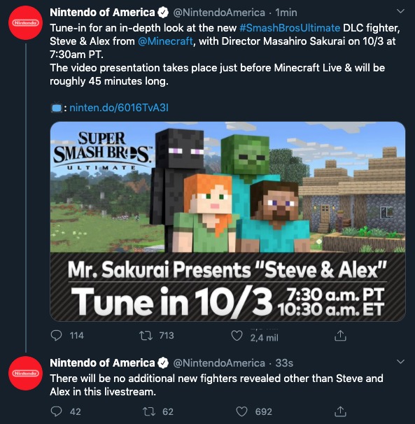  Super Smash Bros Ultimate Minecraft 