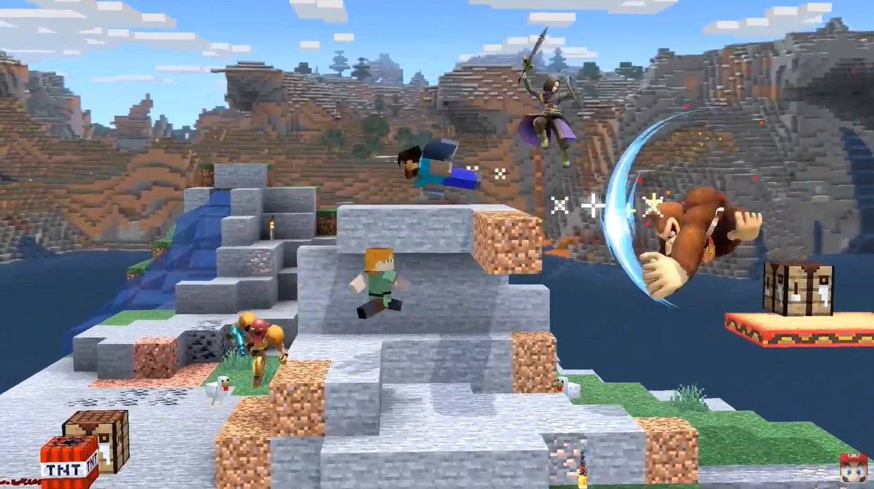  Super Smash Bros Ultimate Minecraft 