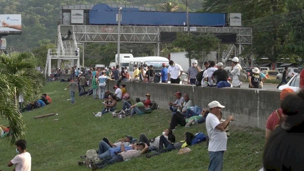 Comienza una nueva caravana de migrantes en plena pandemia