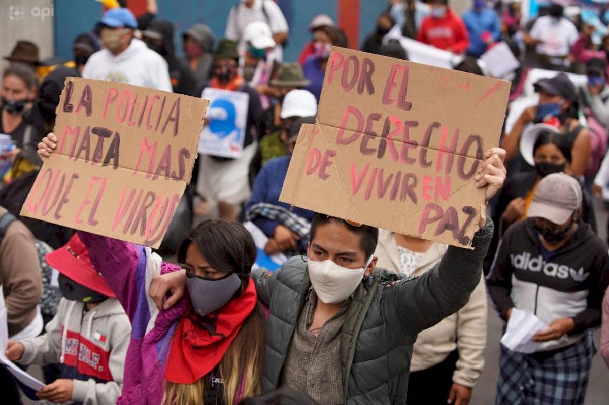 Vendedores informales y desempleados se tomaron las calles de Quito